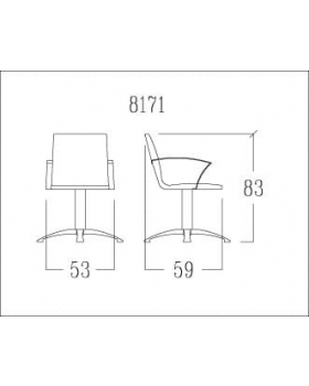 Кресло парикмахерское "WINONA"