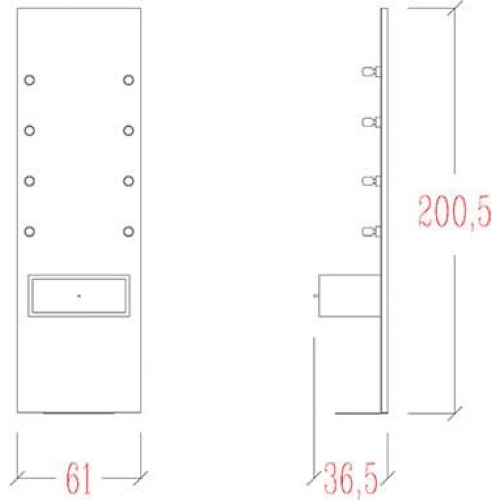 Рабочее место мастера "MAKE UP"