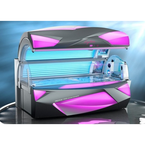 Горизонтальный солярий "Ergoline Prestige 1400 Carbon Grey"