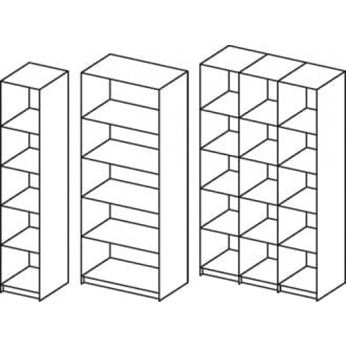 Шкаф-стеллаж "№1"